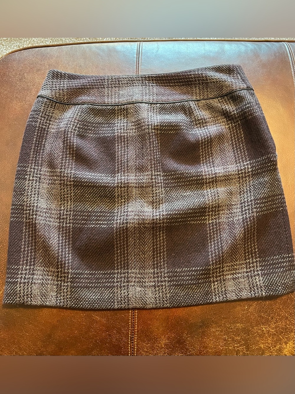 NWT Loft Plaid Mini Skirt